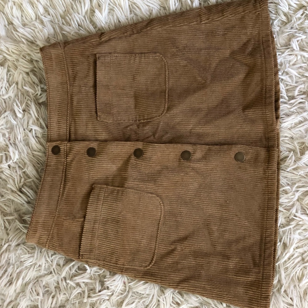 Corduroy skirt
